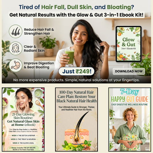 Glow & Gut Kit: Complete Hair, Skin & Gut Guid (3 E-book)